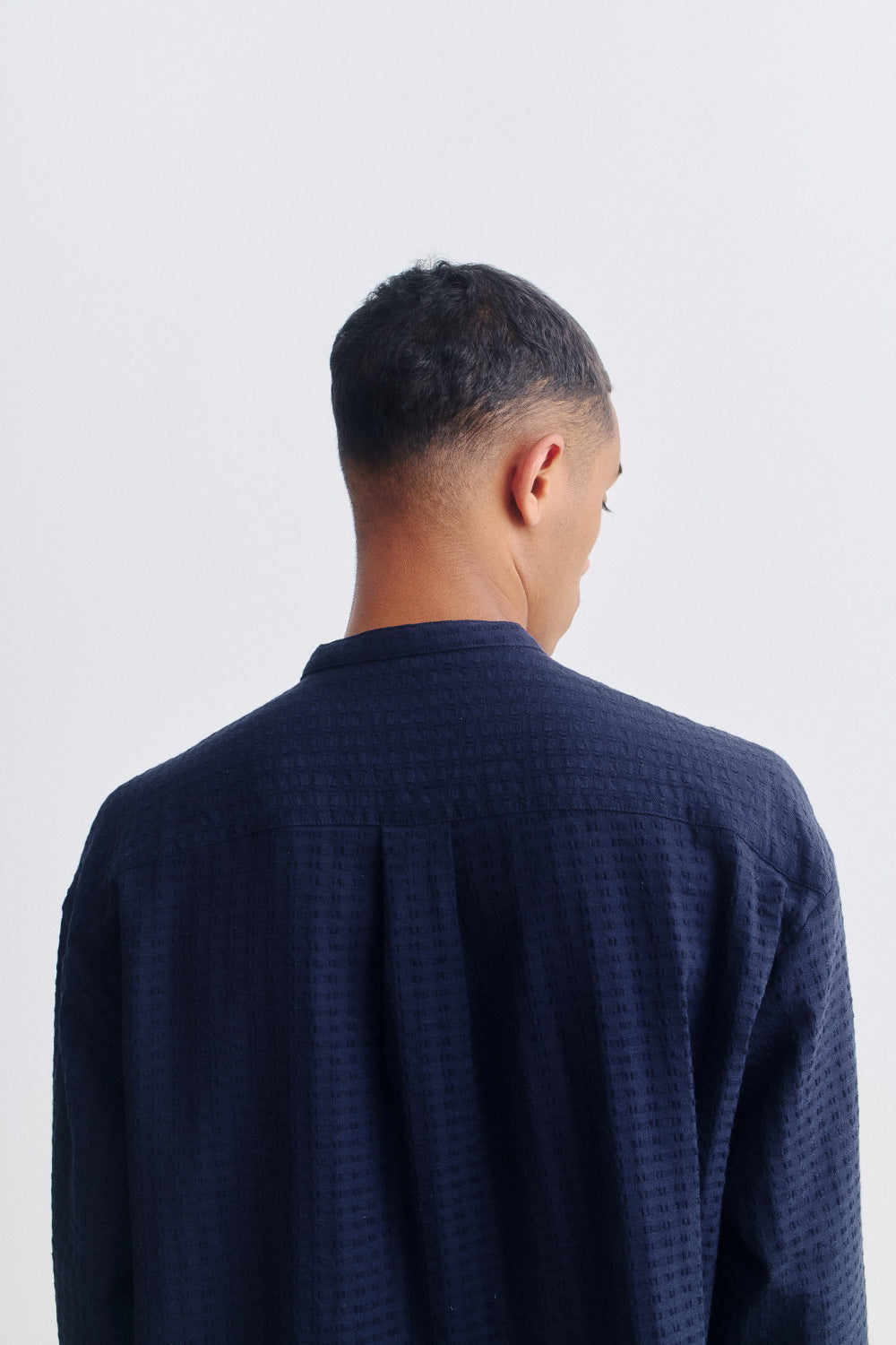 A Kind Of Guise - Seifur Shirt (Twisted Navy Stripe)