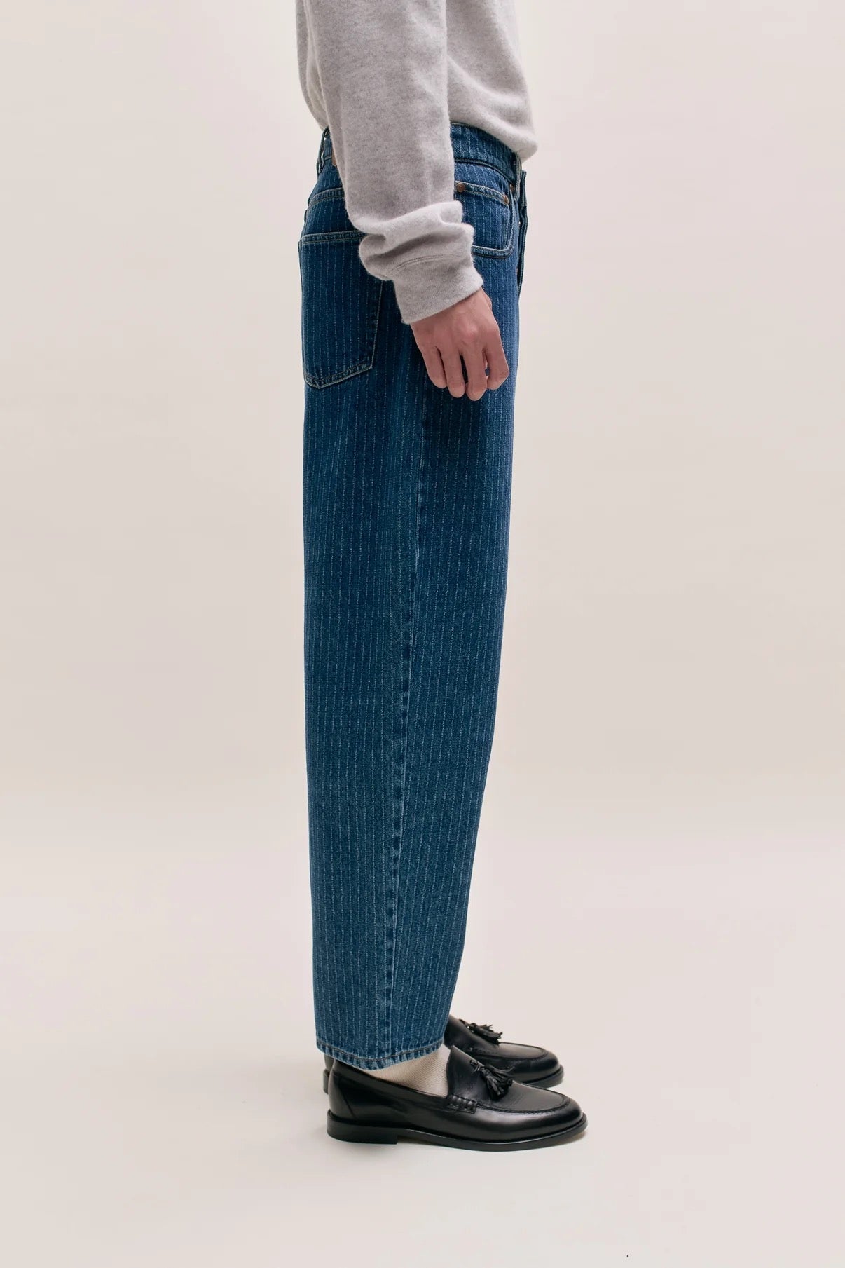A Kind Of Guise - Terek Jeans (Ribbed Blue Denim)