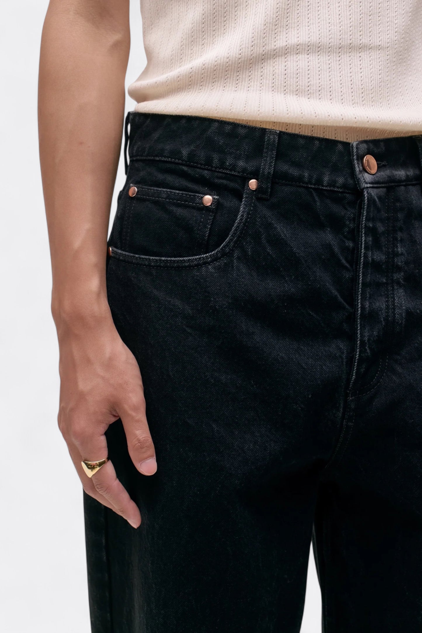 A Kind Of Guise - Terek Jeans (Vintage Black Denim)