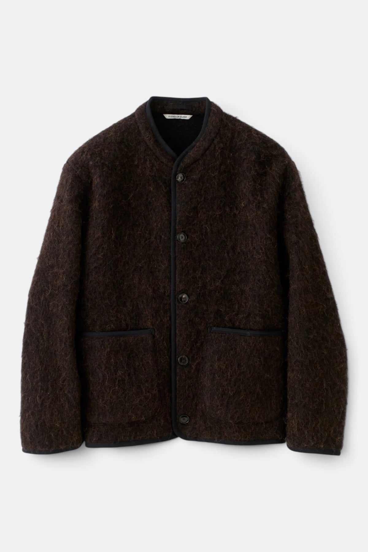 A KIND OF GUISE Yebra Jacket Brown Frills | Edgar Bdx