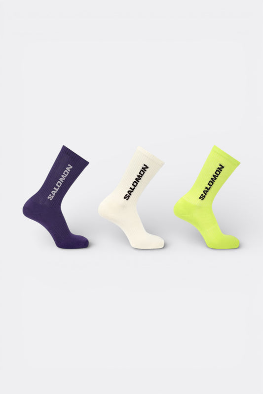Everyday Socks 3-Pack (Vanilla Ice / Acid Lime / Deep Blue)
