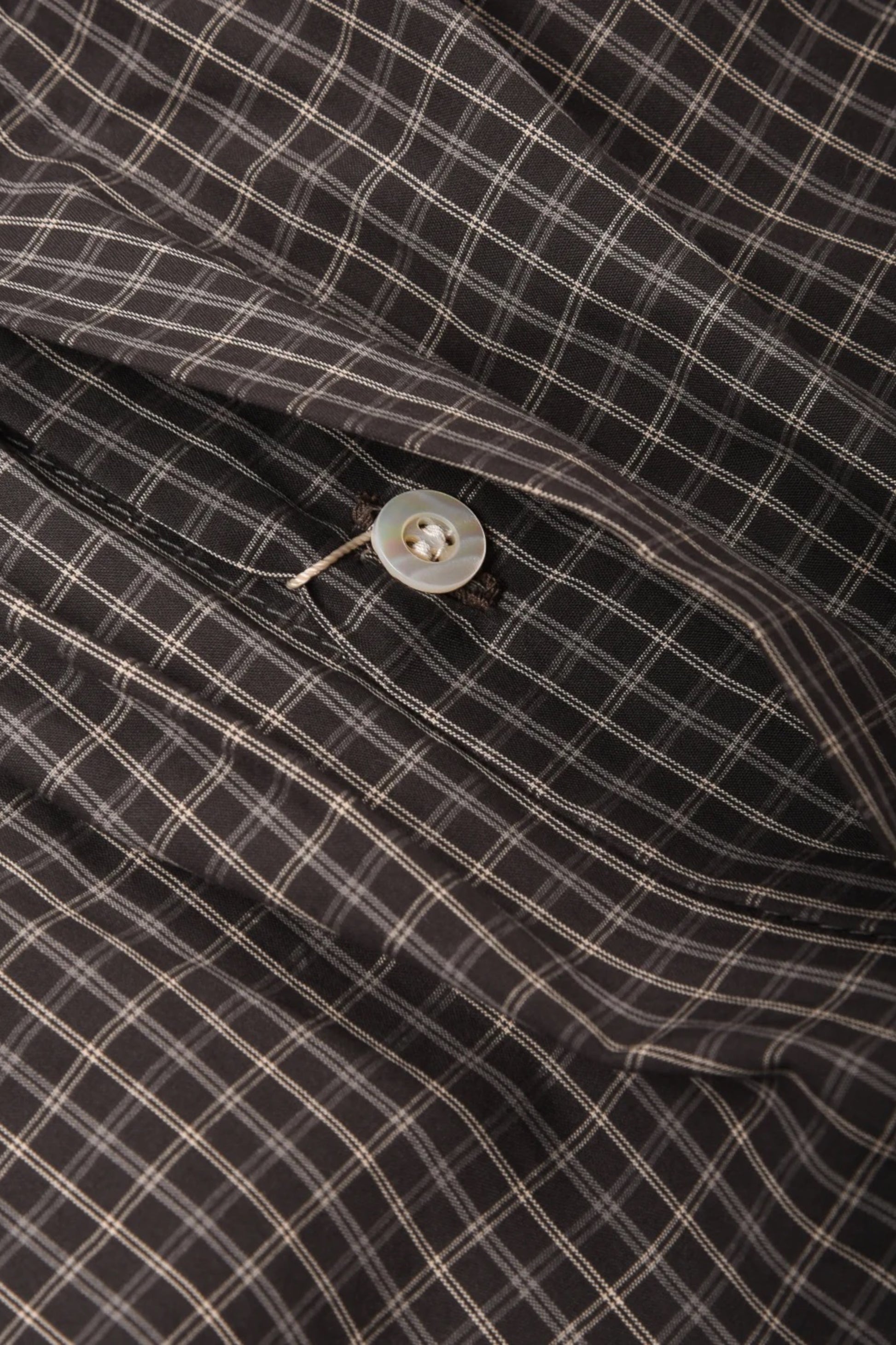 Anonymous Ism - OC Micro Plaid Boxer (Charcoal)