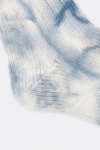 Anonymous Ism - Uneven Dye Crew Sock (Yellow)