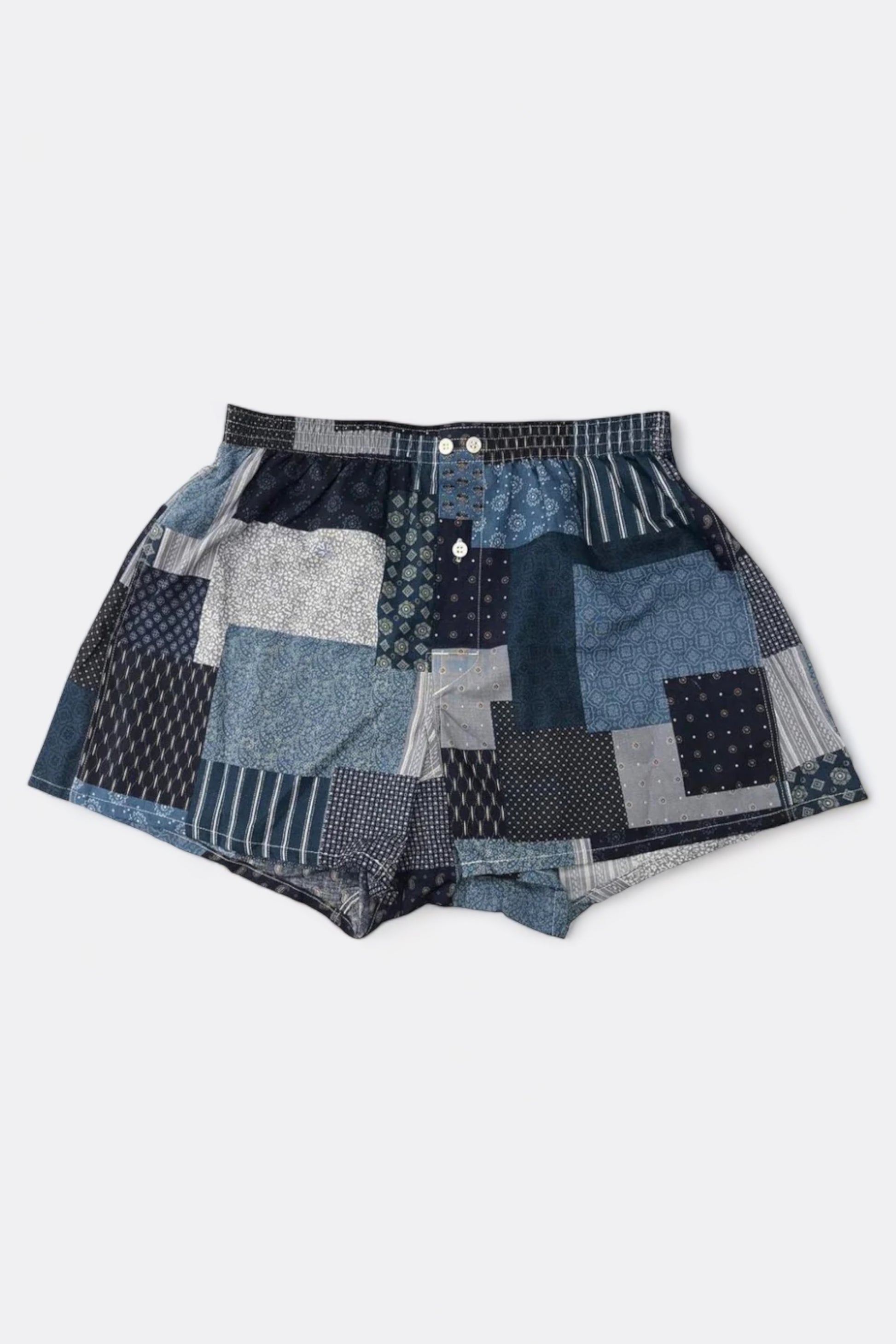 Anonymous Ism - Vintage Patchworks Boxers (Blue)