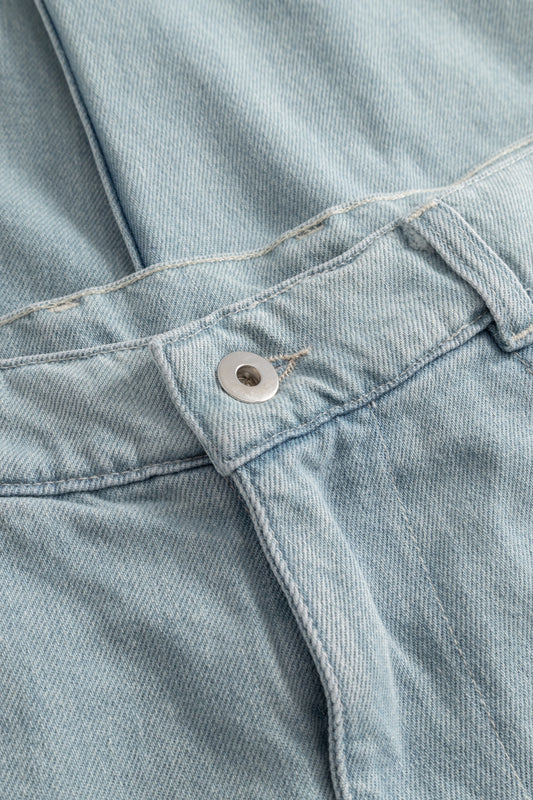 Arpenteur 4 Pocket Bleach | Pantalon Sergé Délavé Made in France | Edgar Bdx