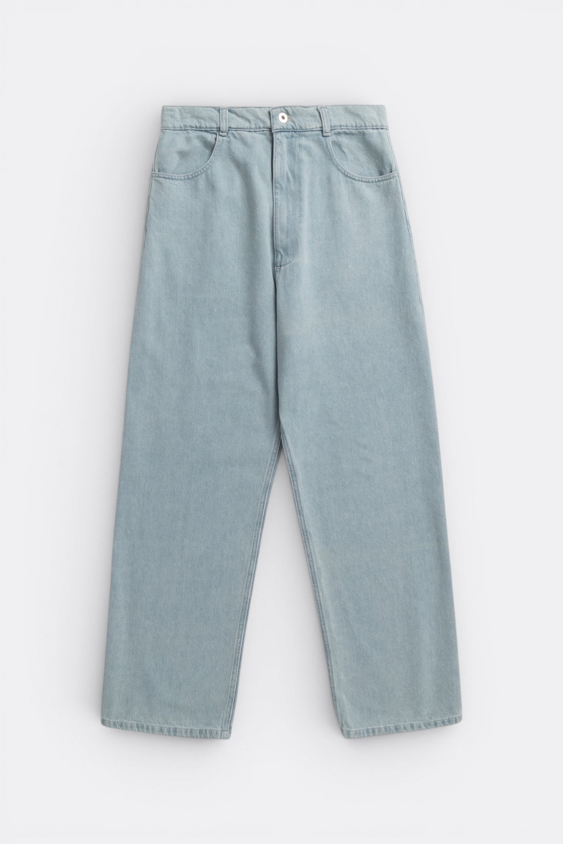 Arpenteur 4 Pocket Bleach | Pantalon Sergé Délavé Made in France | Edgar Bdx