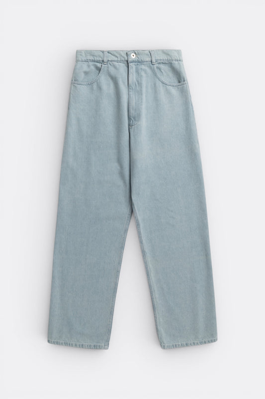 Arpenteur 4 Pocket Bleach | Pantalon Sergé Délavé Made in France | Edgar Bdx