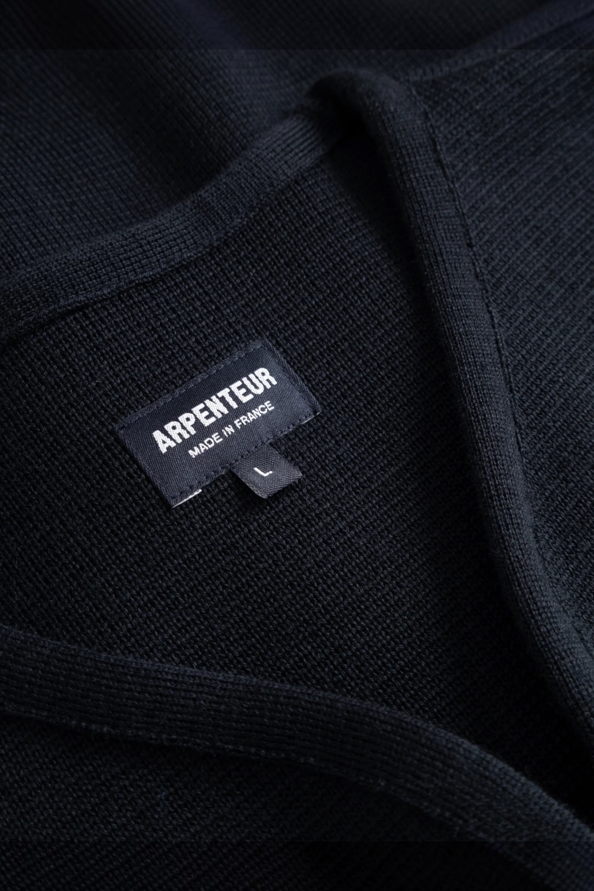 ARPENTEUR George Midnight | Gilet Laine Milano Utilitaire | Edgar Bdx