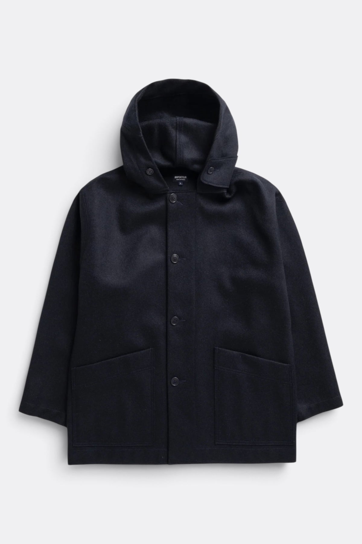ARPENTEUR Kabig Midnight | Manteau Laine Melton Breton | Edgar Bdx