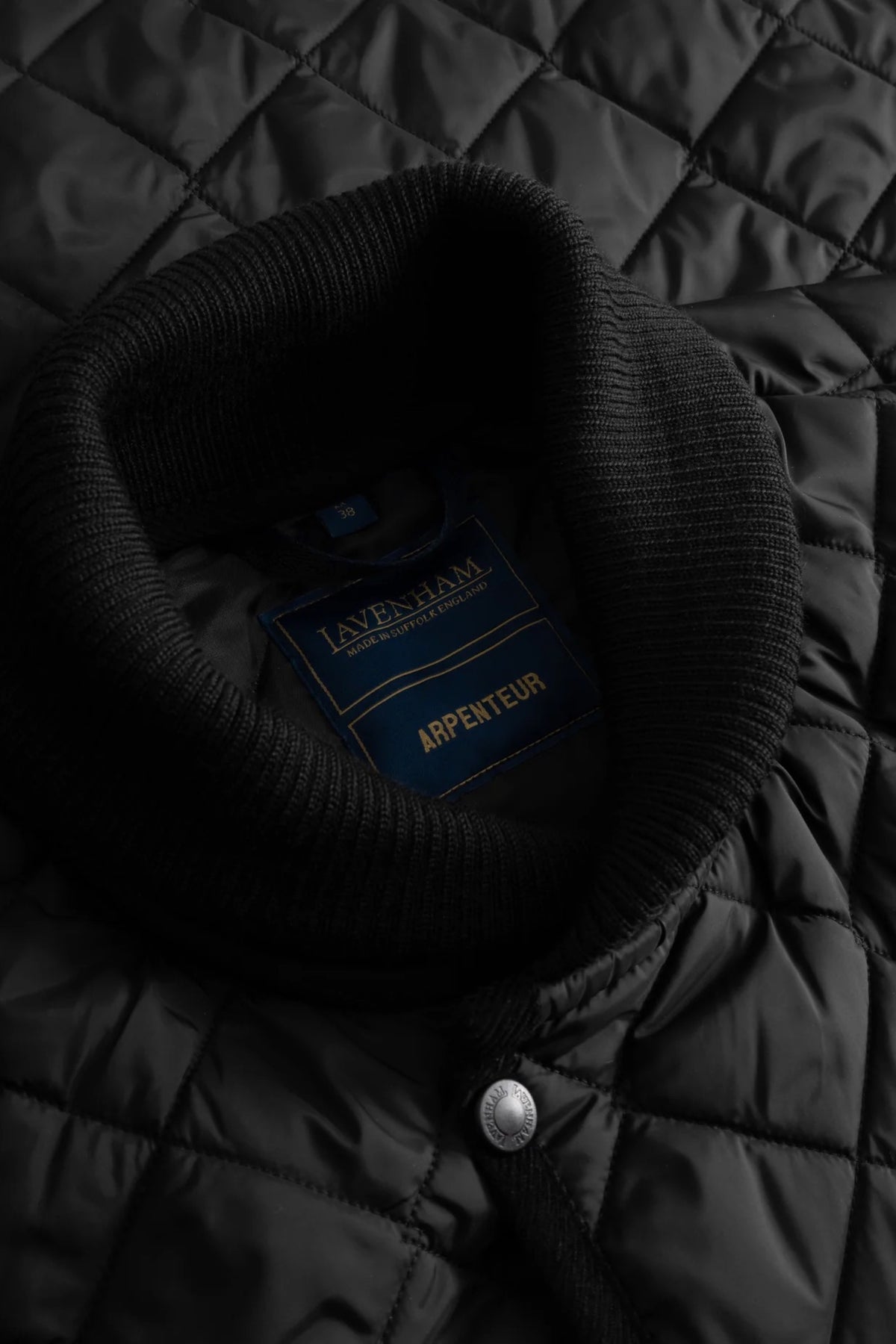 ARPENTEUR Loft J Lavenham Black | Veste matelassée | Edgar Bdx