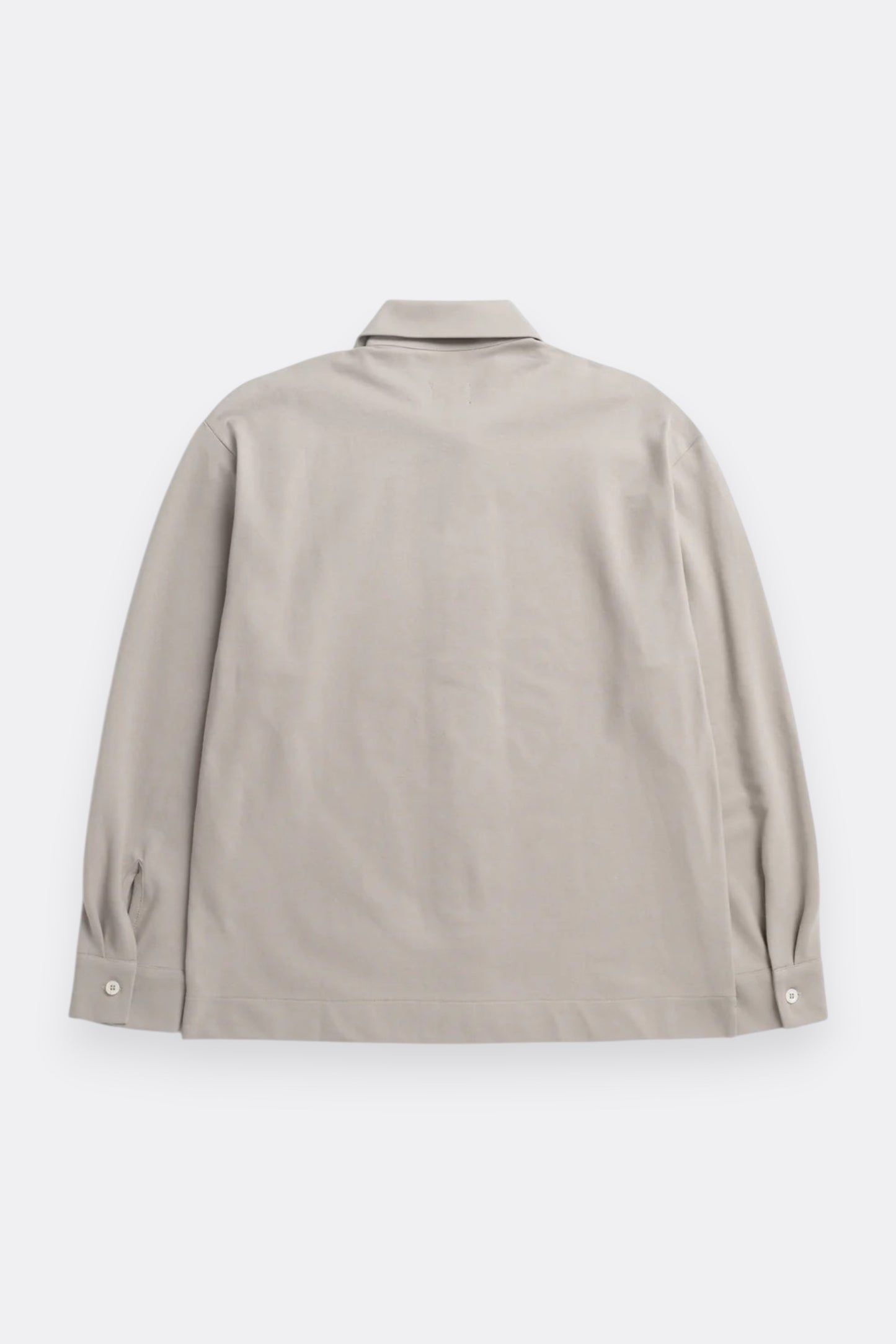 Arpenteur Chemise Opto Greige | Maille Rachel Nacre Made in France | Edgar Bdx
