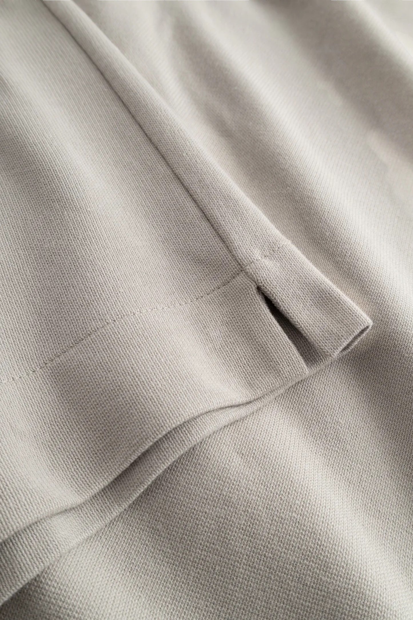 Arpenteur Chemise Opto Greige | Maille Rachel Nacre Made in France | Edgar Bdx