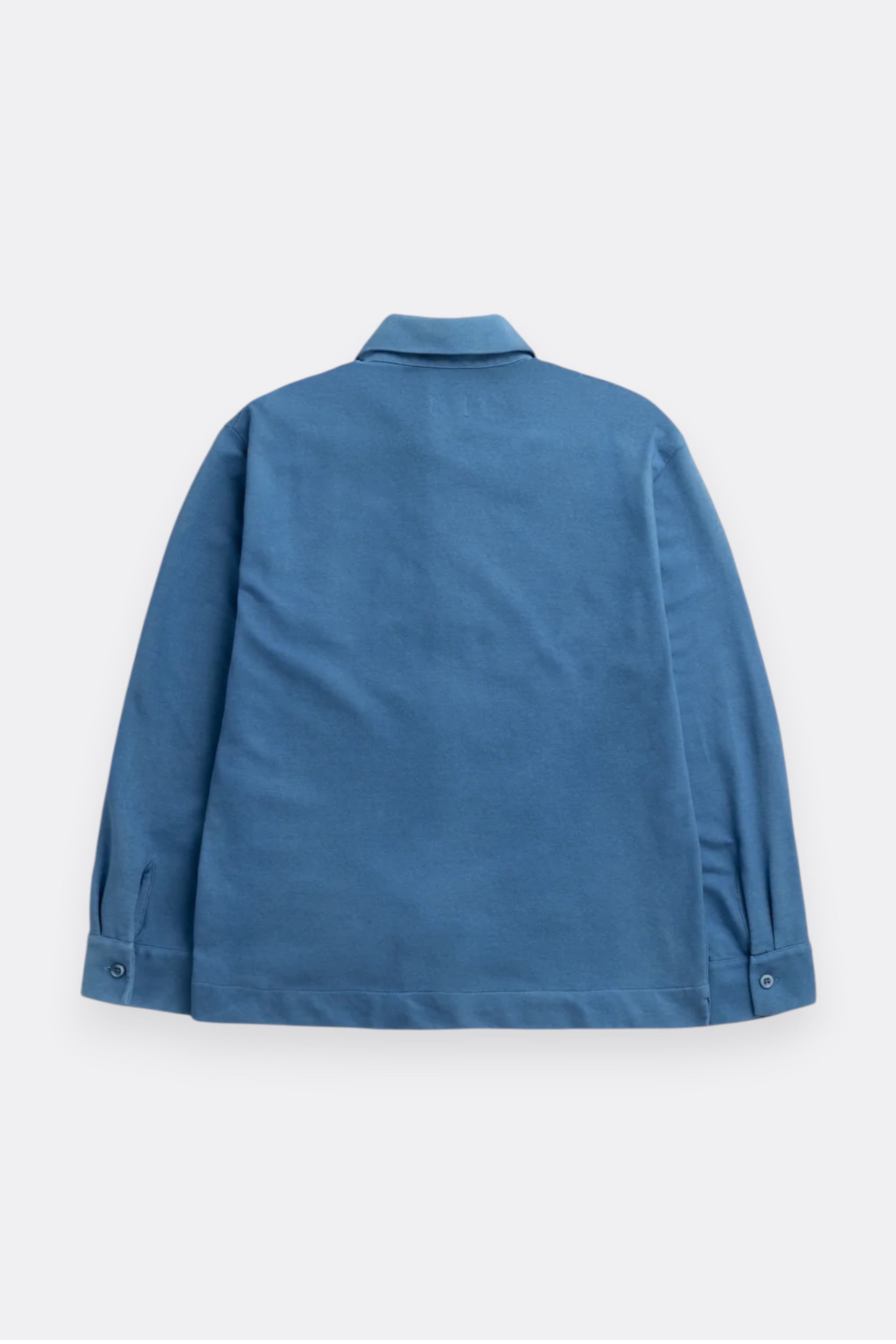 Arpenteur Chemise Opto Woad | Maille Rachel Teinture Pastel Made in France | Edgar Bdx