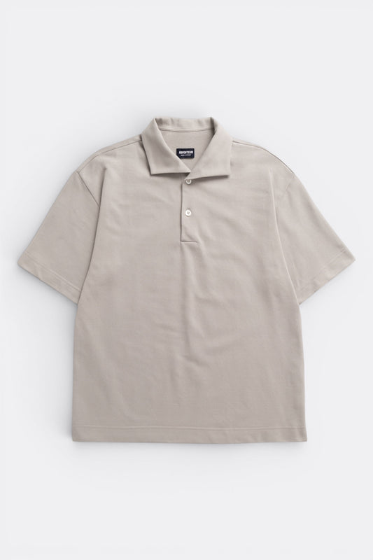 Arpenteur Polo Greige | Tricot Rachel Inspiration Navale Made in France | Edgar Bdx
