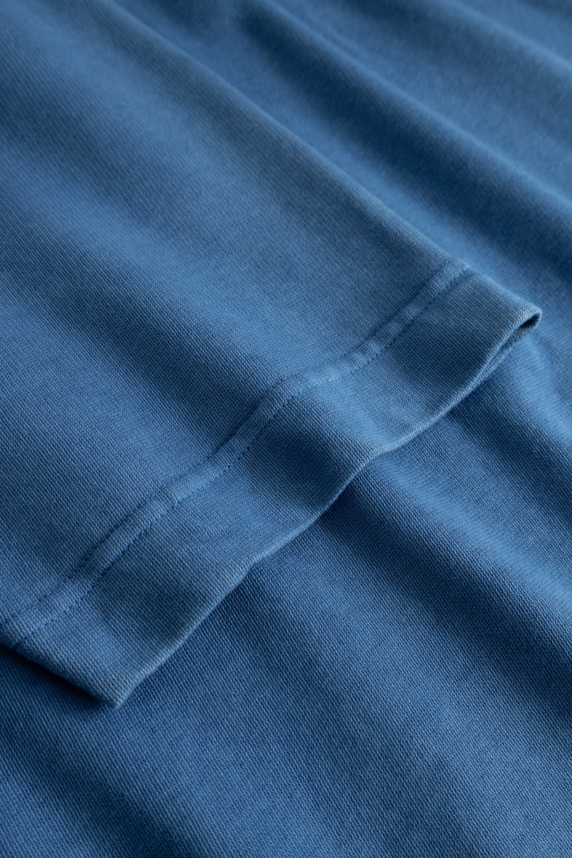 Arpenteur Polo Woad | Tricot Rachel Teinture Pastel Made in France | Edgar Bdx