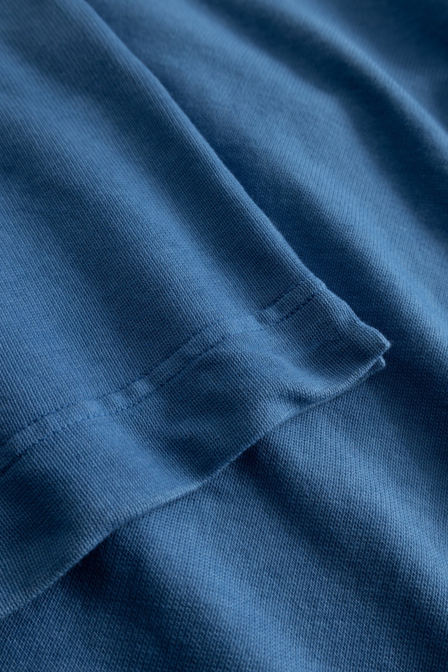 Arpenteur Polo Woad | Tricot Rachel Teinture Pastel Made in France | Edgar Bdx