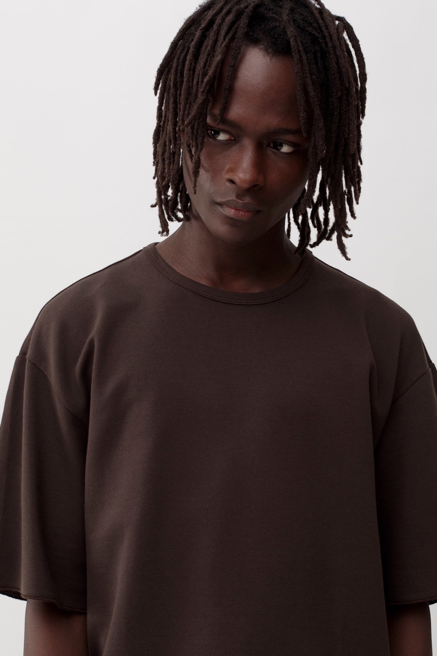 Arpenteur T-Shirt Pontus Brown | Tricot Rachel Made in France | Edgar Bdx
