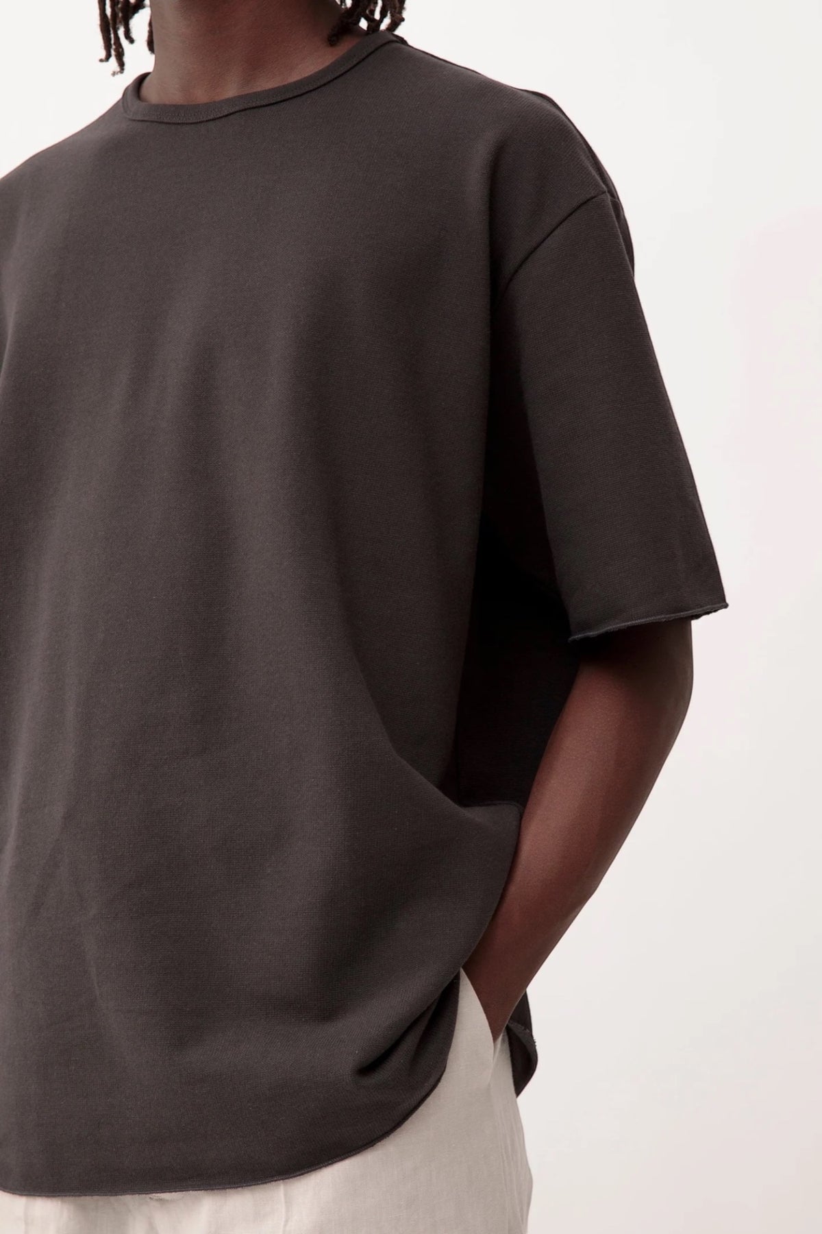 ARPENTEUR Pontus Charcoal | T-Shirt Tricot Rachel | Edgar Bdx