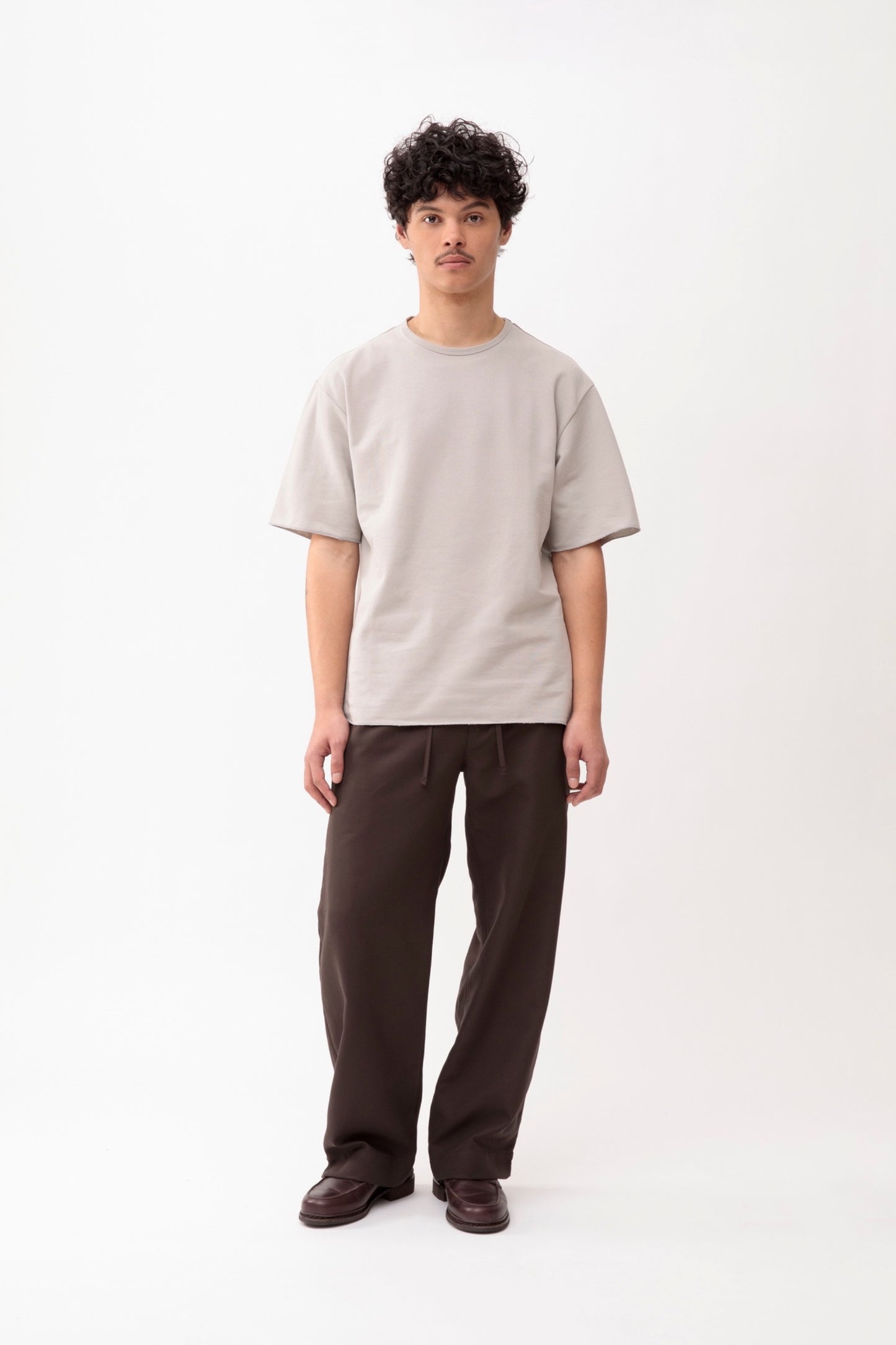 Arpenteur T-Shirt Pontus Greige | Tricot Rachel Made in France | Edgar Bdx