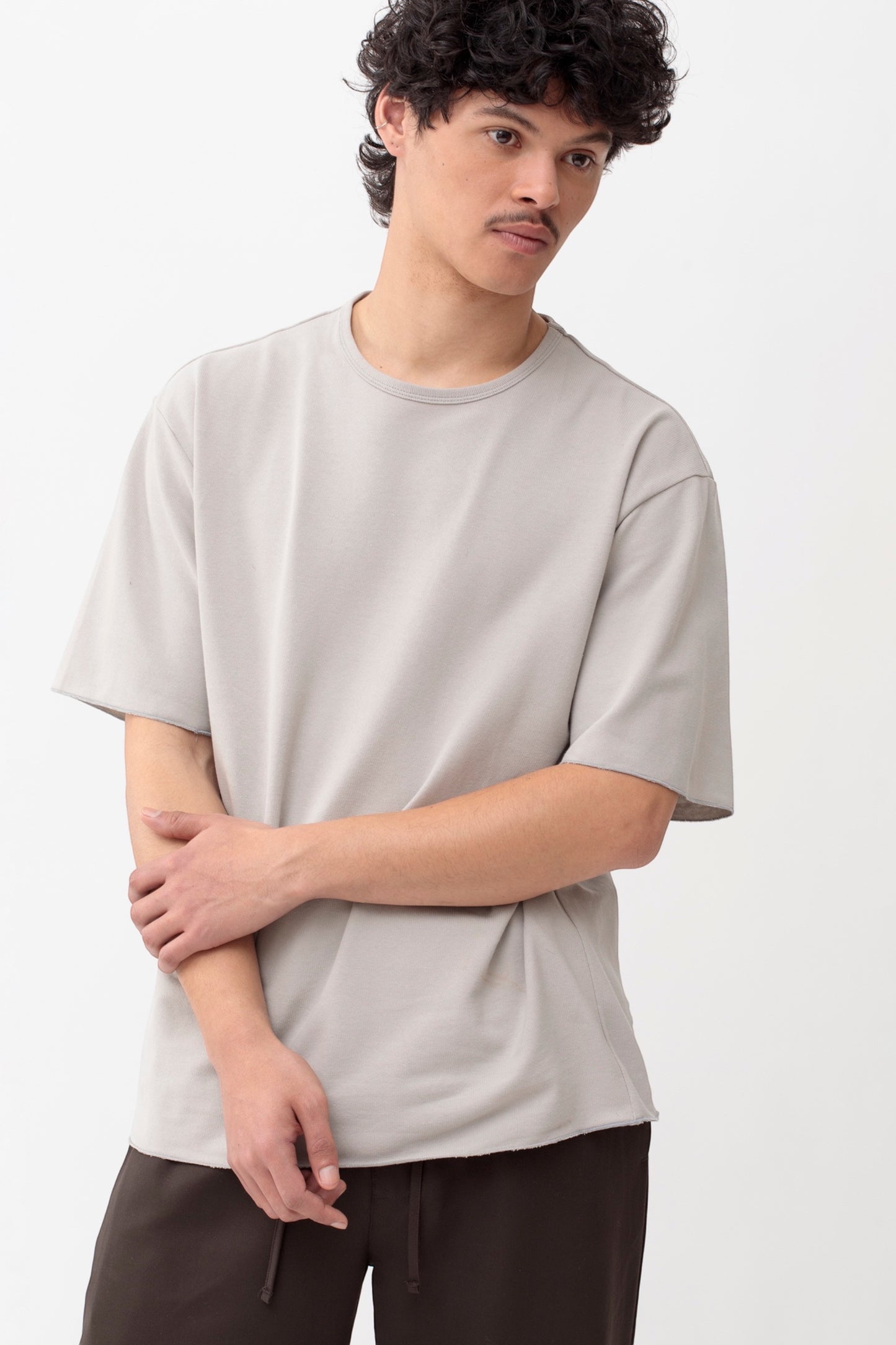 Arpenteur T-Shirt Pontus Greige | Tricot Rachel Made in France | Edgar Bdx