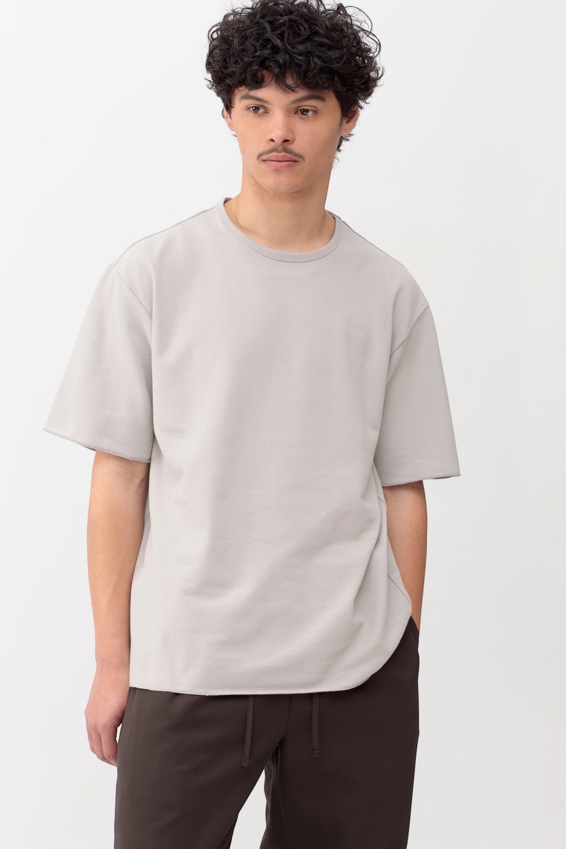 Arpenteur T-Shirt Pontus Greige | Tricot Rachel Made in France | Edgar Bdx