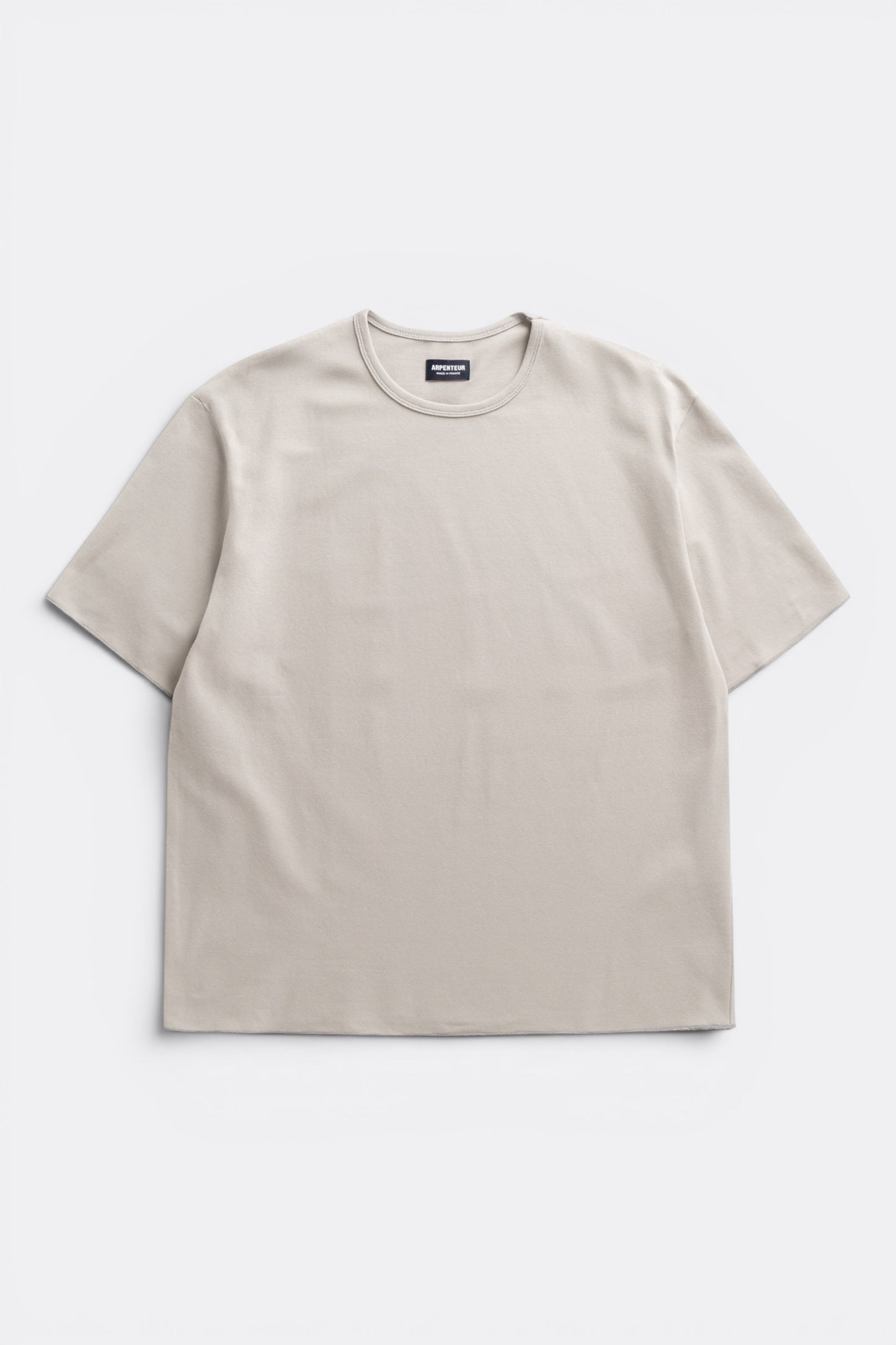 Arpenteur T-Shirt Pontus Greige | Tricot Rachel Made in France | Edgar Bdx