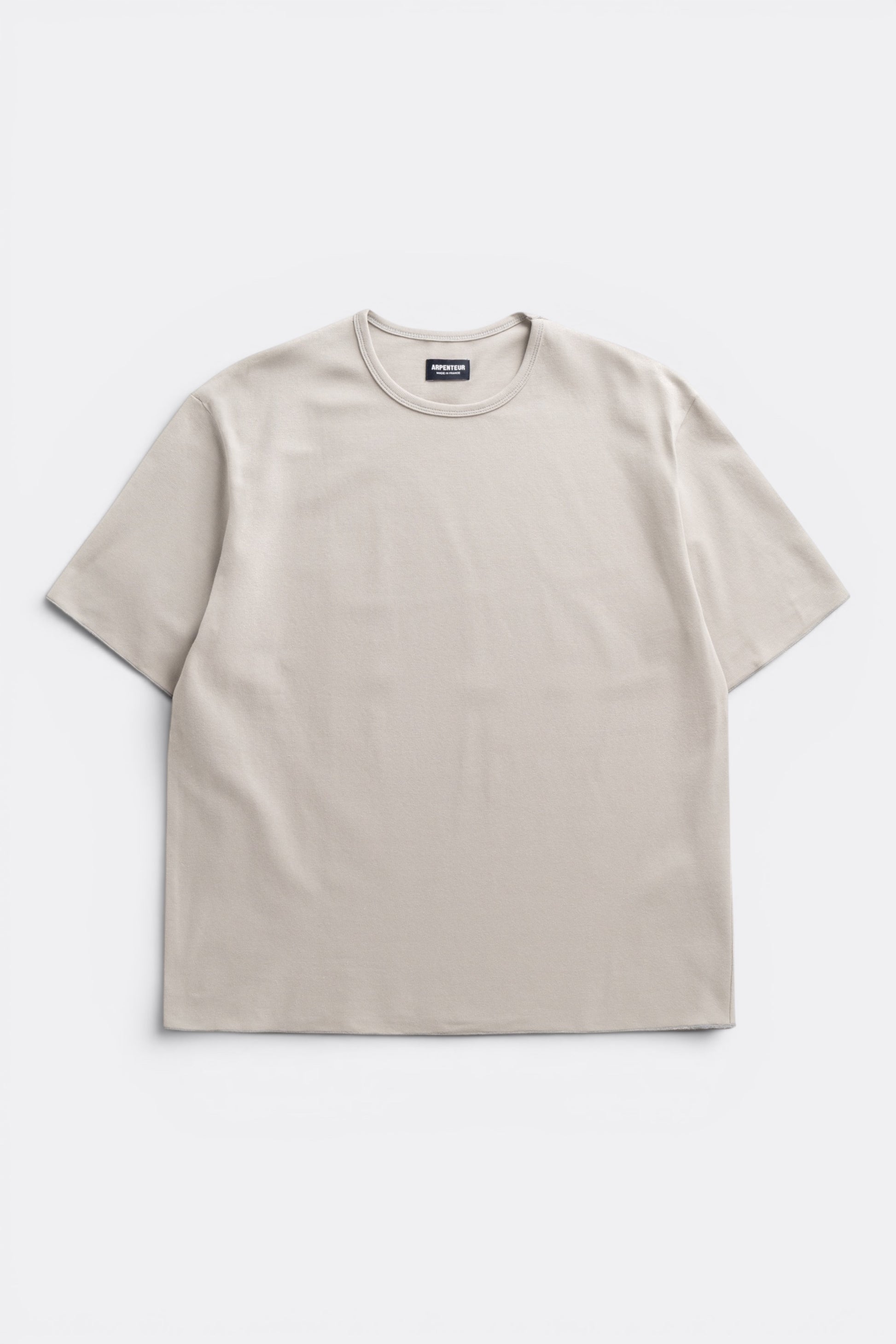 Arpenteur T-Shirt Pontus Greige | Tricot Rachel Made in France | Edgar Bdx