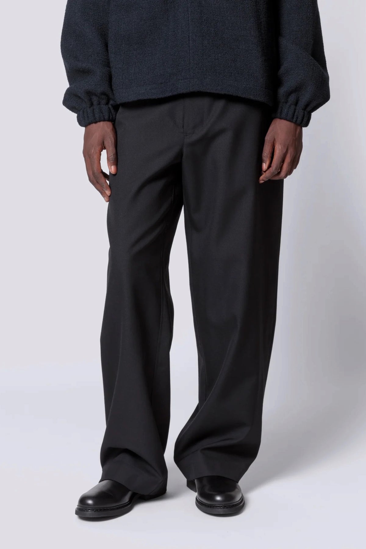 ARPENTEUR Repos P Black | Pantalon en laine | Edgar Bdx