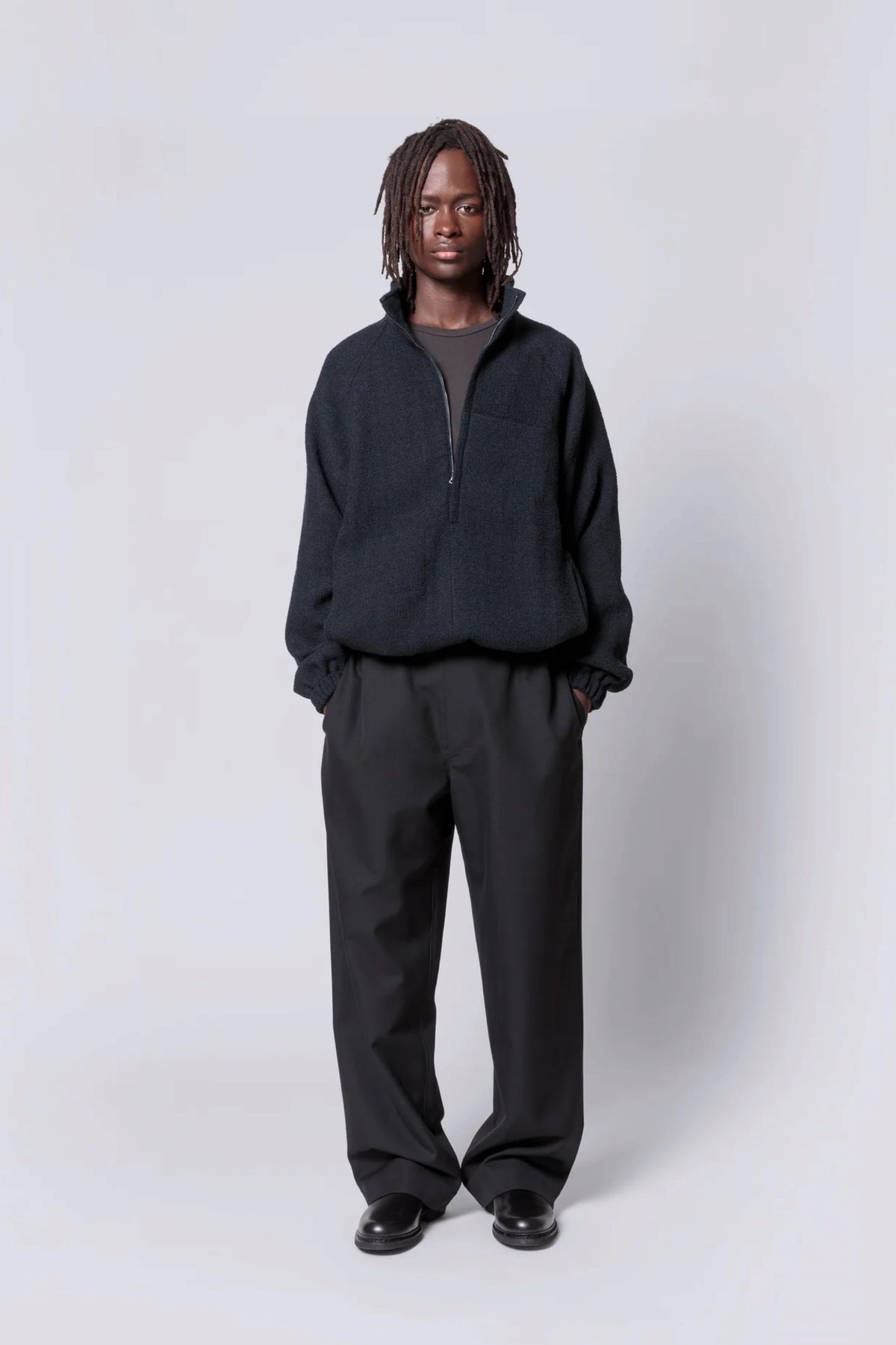 ARPENTEUR Repos P Black | Pantalon en laine | Edgar Bdx