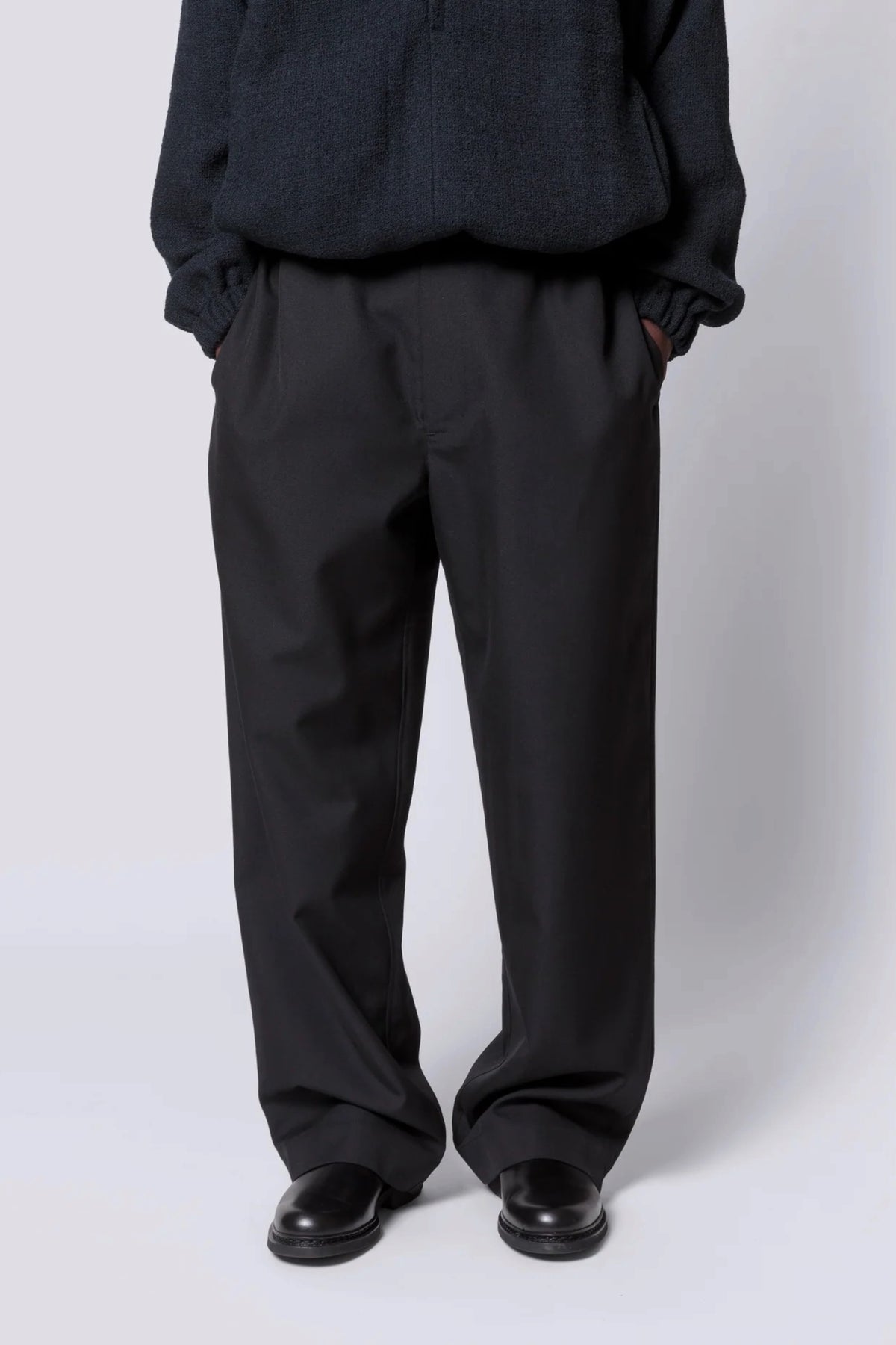 ARPENTEUR Repos P Black | Pantalon en laine | Edgar Bdx