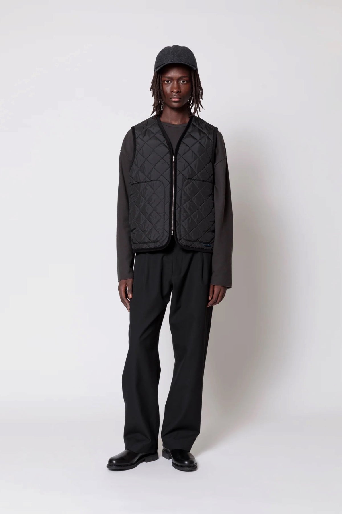 ARPENTEUR Vest Lavenham Black | Gilet matelassé | Edgar Bdx
