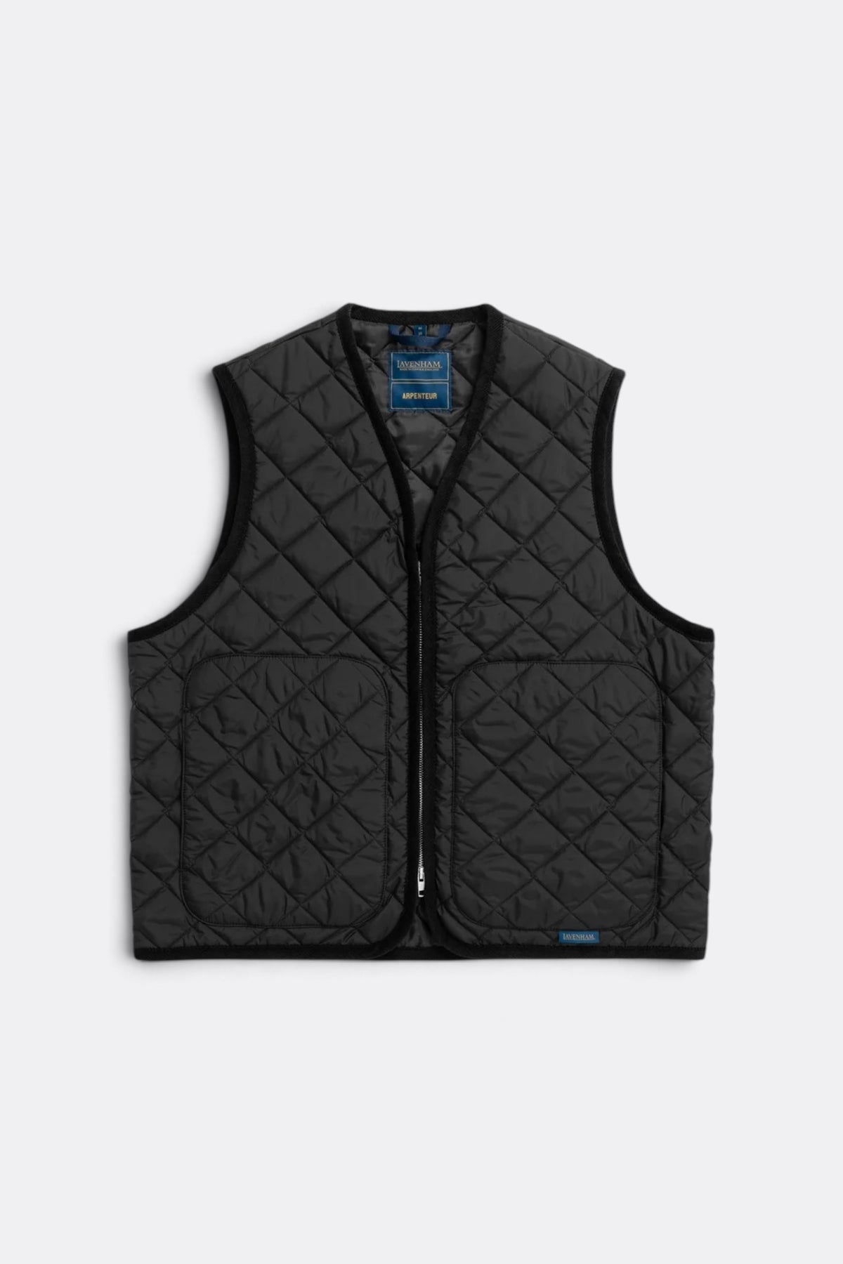 ARPENTEUR Vest Lavenham Black | Gilet matelassé | Edgar Bdx