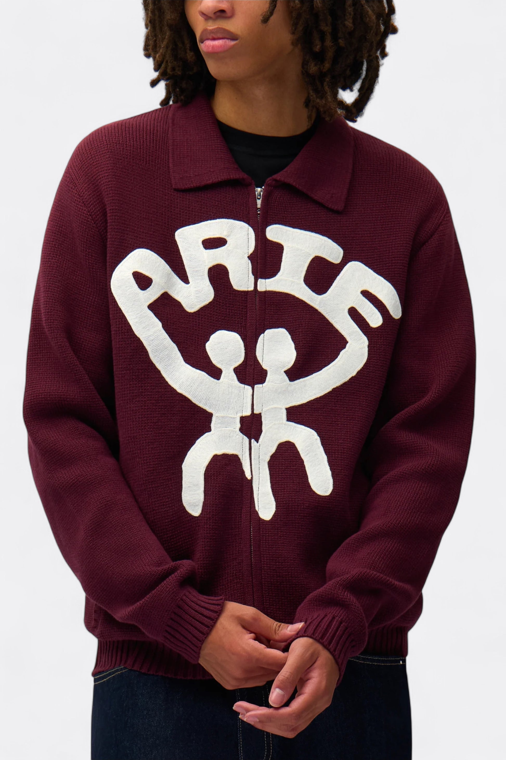 Arte - All Together Cardigan (Bordeaux)