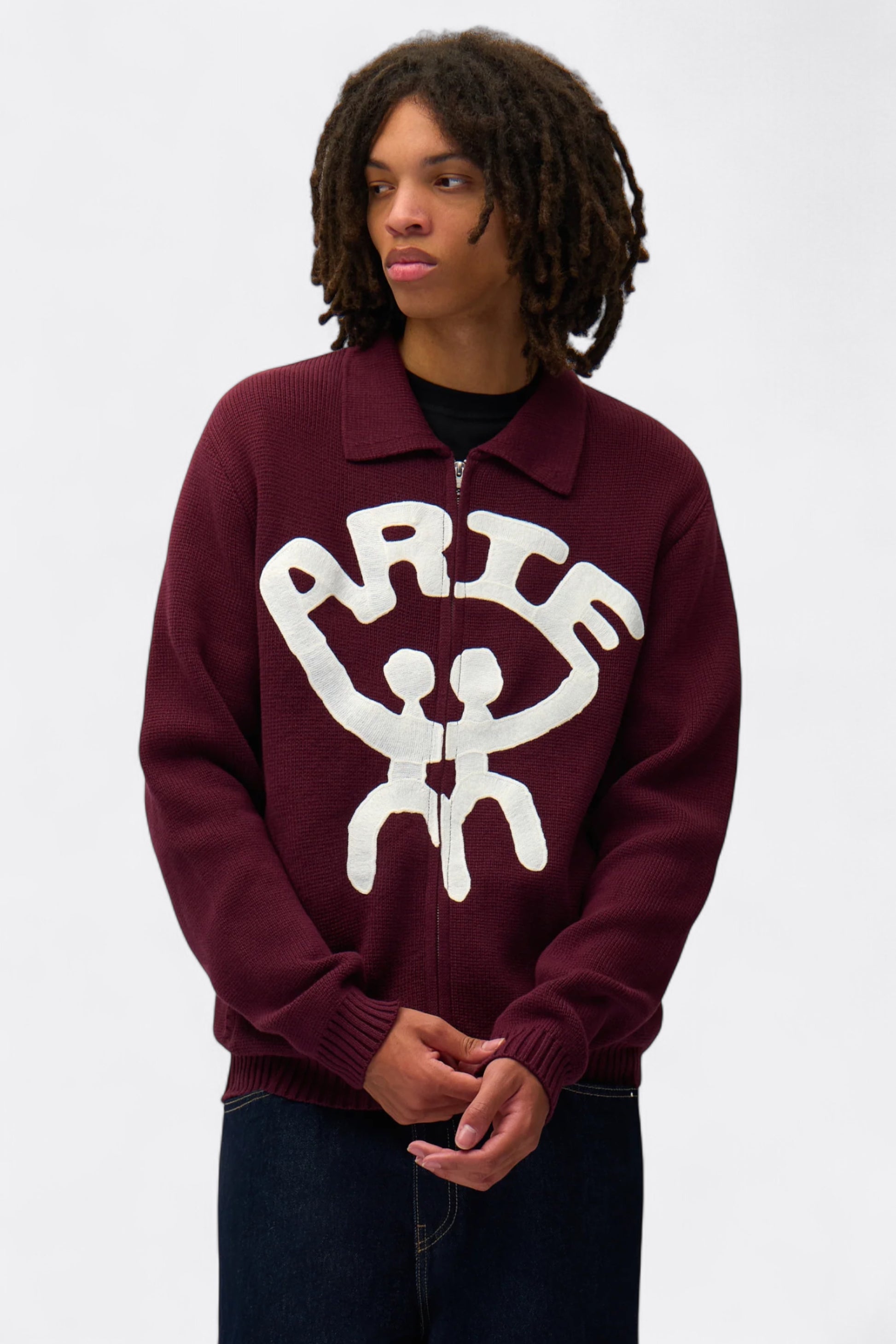 Arte - All Together Cardigan (Bordeaux)