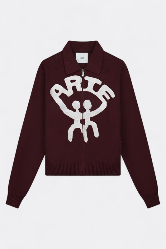 Arte - All Together Cardigan (Bordeaux)