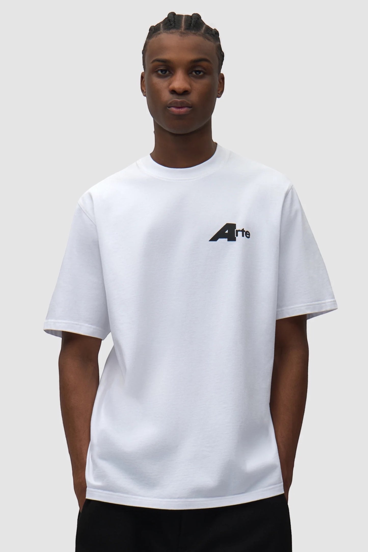 ARTE ANTWERP Big A T-Shirt White | T-Shirt Coton Premium | Edgar Bdx