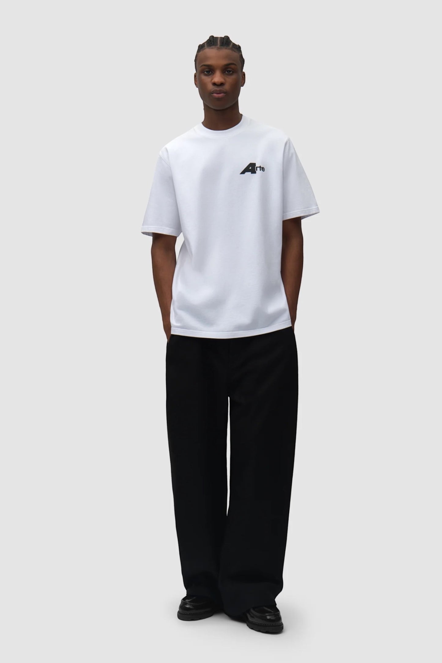 ARTE ANTWERP Big A T-Shirt White | T-Shirt Coton Premium | Edgar Bdx