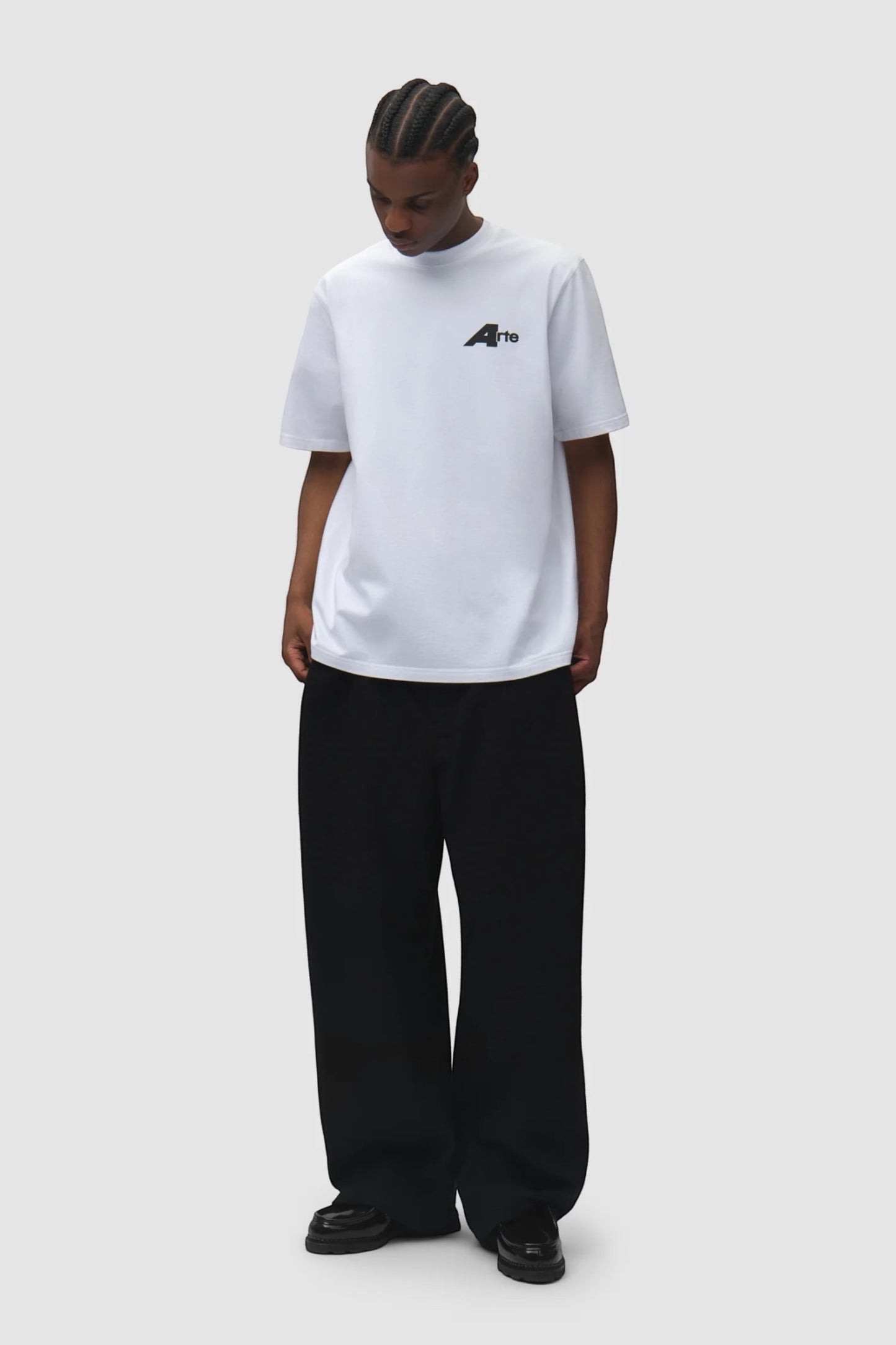 ARTE ANTWERP Big A T-Shirt White | T-Shirt Coton Premium | Edgar Bdx