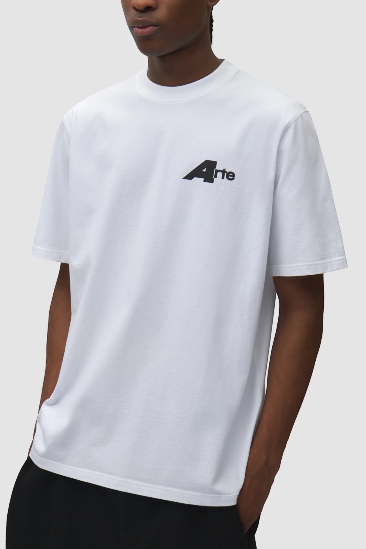 ARTE ANTWERP Big A T-Shirt White | T-Shirt Coton Premium | Edgar Bdx