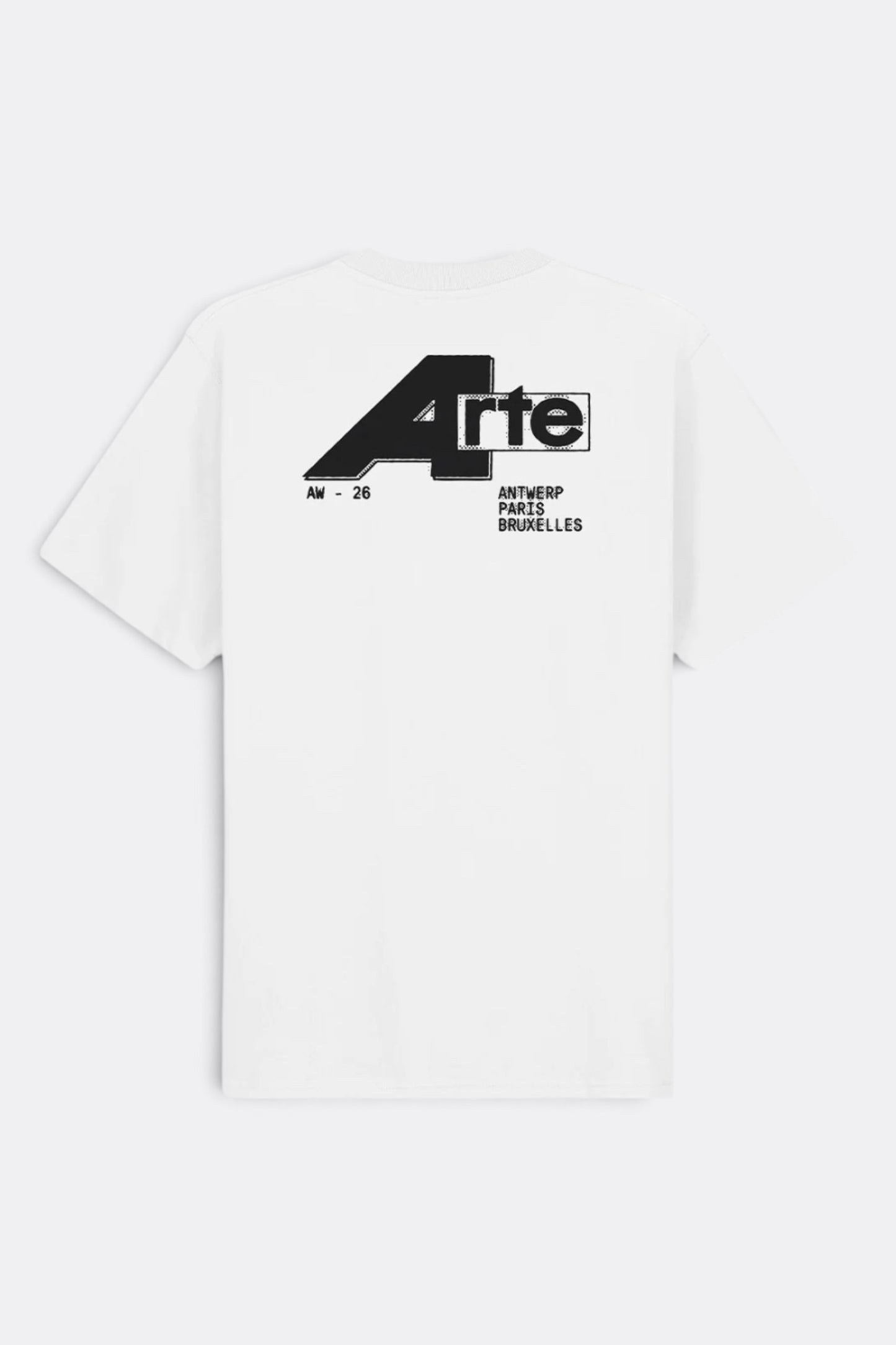 ARTE ANTWERP Big A T-Shirt White | T-Shirt Coton Premium | Edgar Bdx