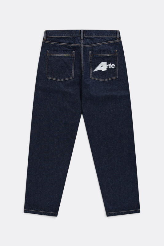 ARTE ANTWERP Big A Uniform Denim | Pantalon Coton Premium | Edgar Bdx