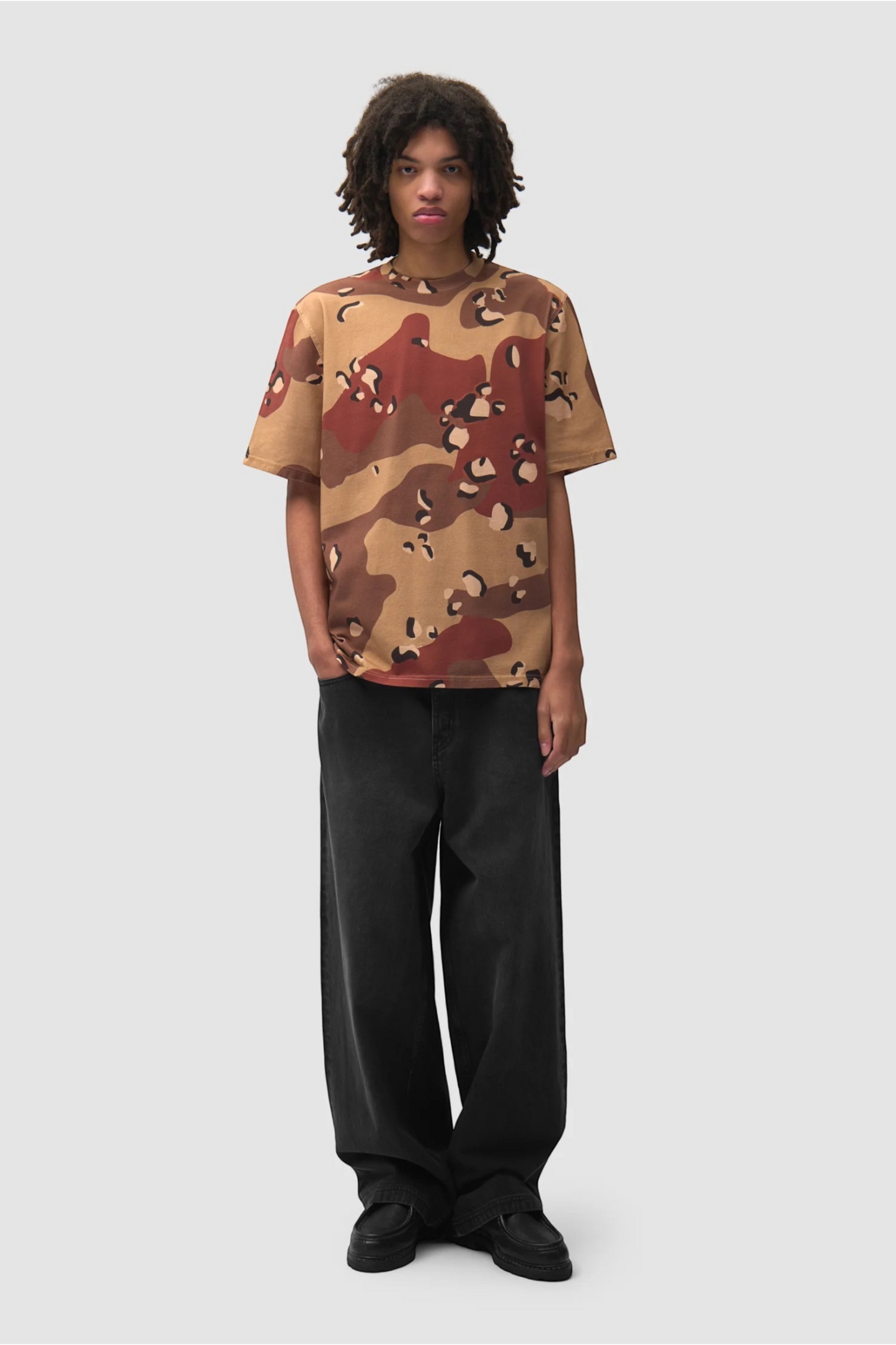 ARTE ANTWERP Camo Composition T-Shirt Allover Print | T-Shirt Coton Premium | Edgar Bdx
