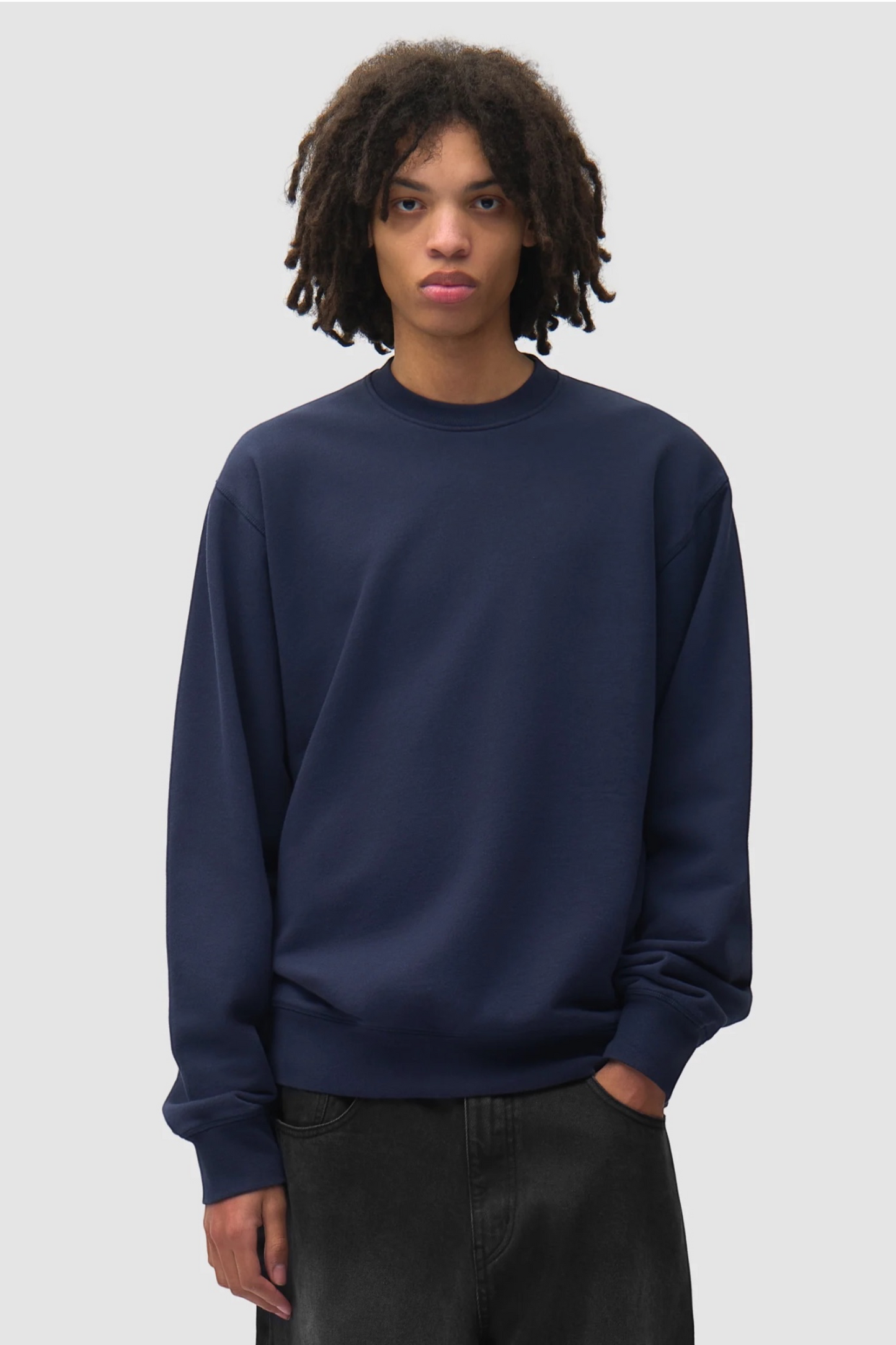ARTE ANTWERP City Crewneck Navy | Sweat Coton Premium | Edgar Bdx