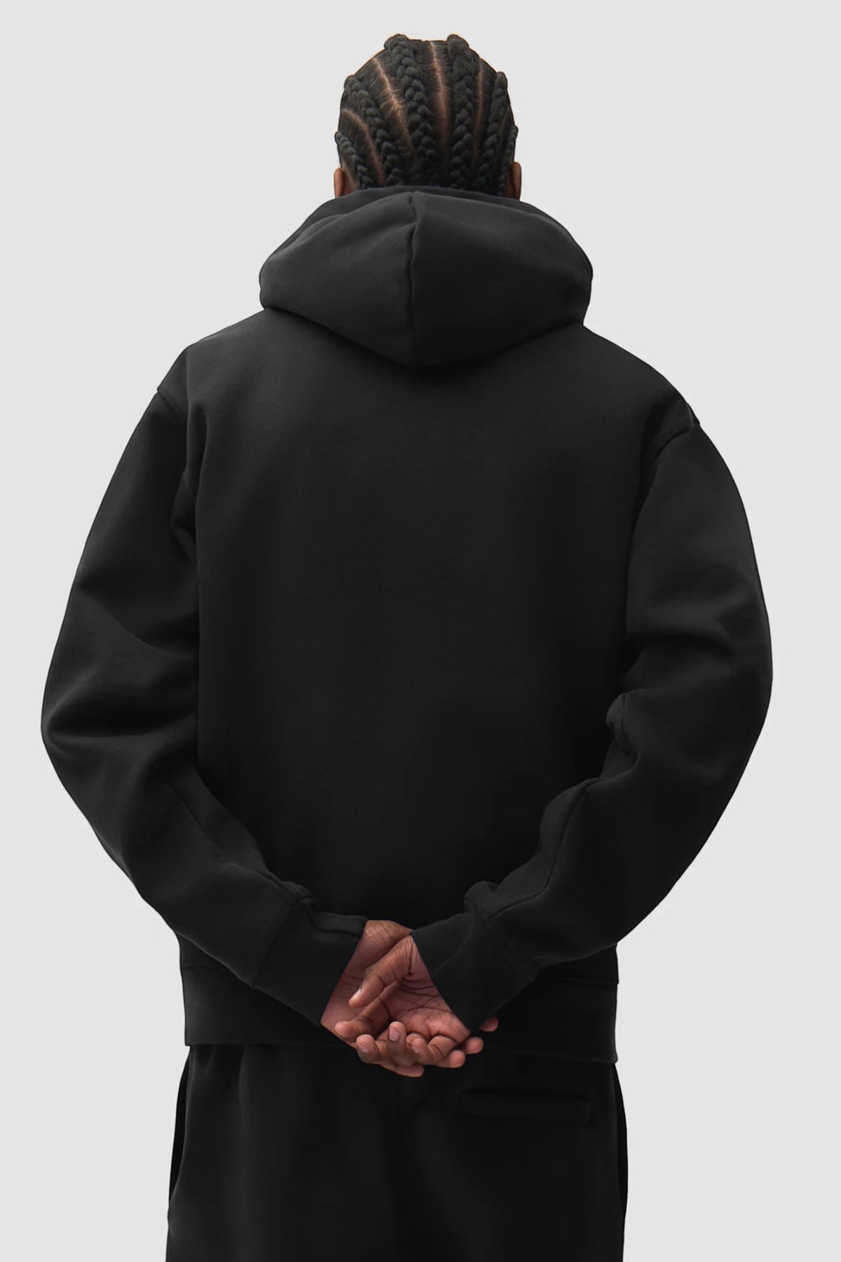 ARTE ANTWERP Cor Hoodie Black | Sweat Coton Premium | Edgar Bdx