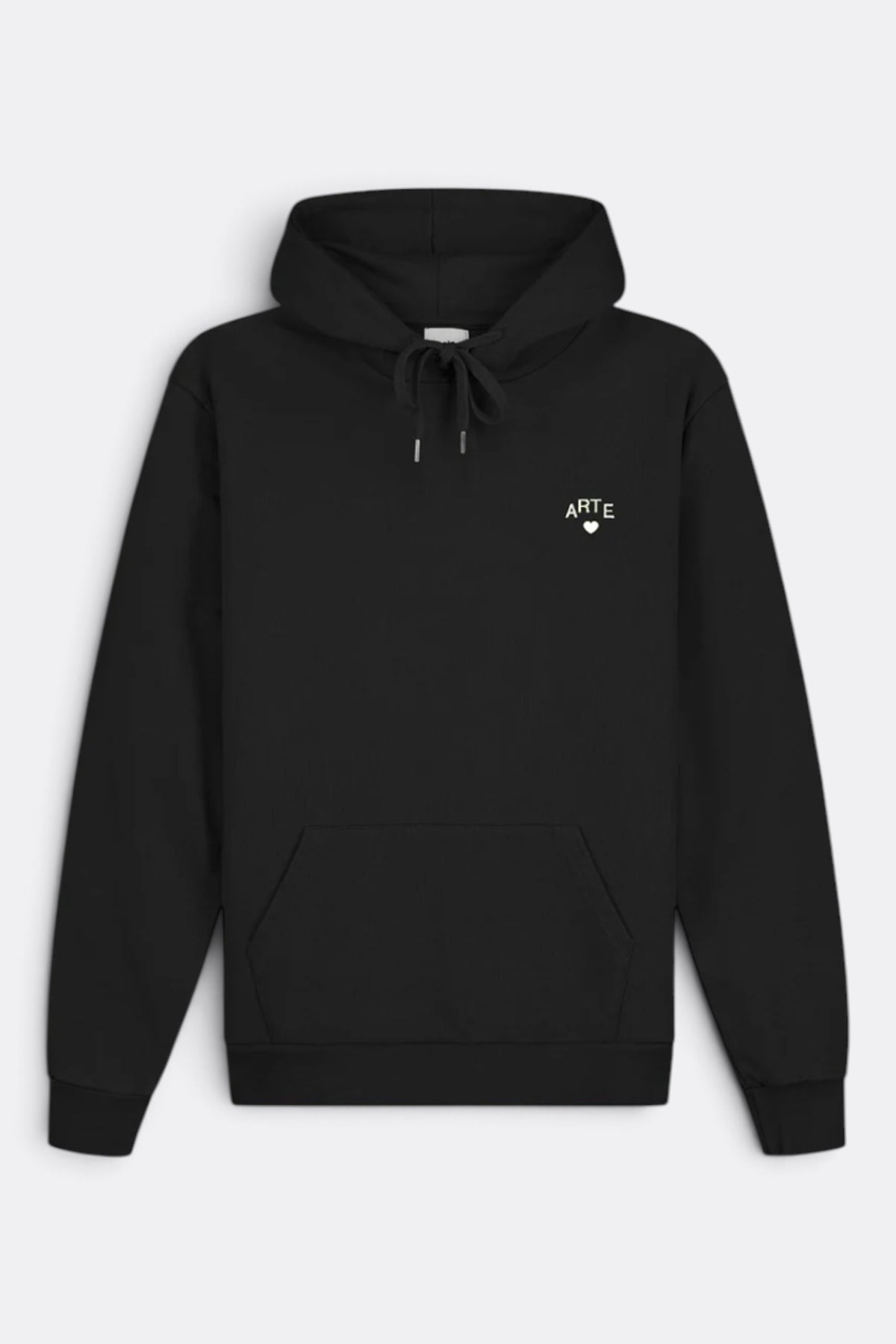 ARTE ANTWERP Cor Hoodie Black | Sweat Coton Premium | Edgar Bdx