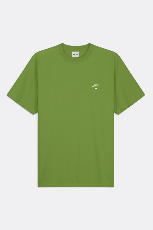 ARTE ANTWERP Cor T-Shirt Green | T-Shirt Coton Premium | Edgar Bdx