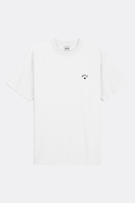 ARTE ANTWERP Cor T-Shirt White | T-Shirt Coton Premium | Edgar Bdx