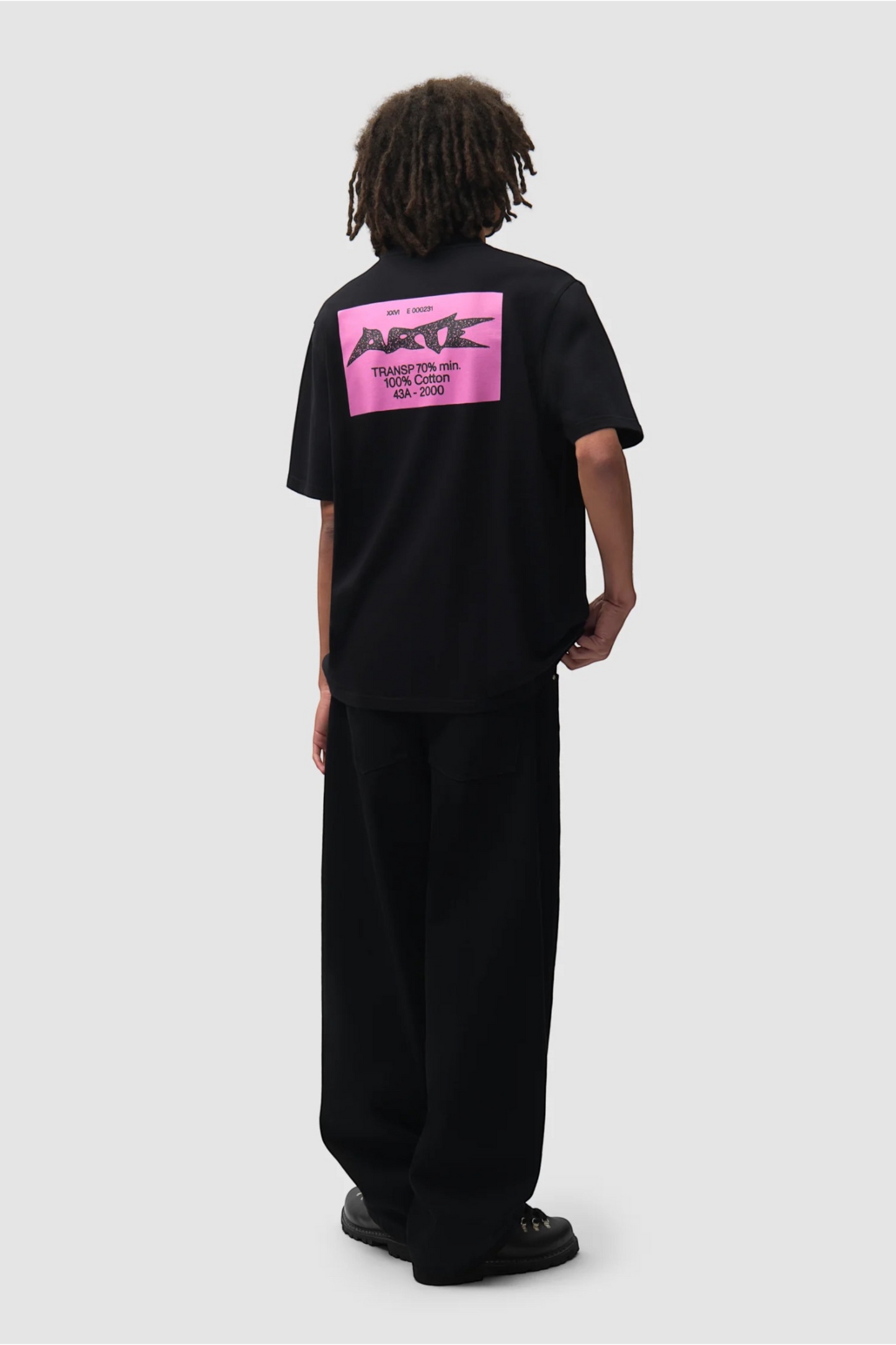 ARTE ANTWERP Ease Denim Pant Black Denim | Pantalon Coton Oversize | Edgar Bdx