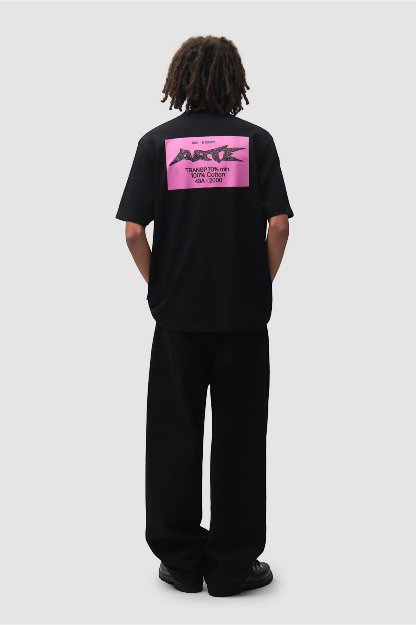 ARTE ANTWERP Ease Denim Pant Black Denim | Pantalon Coton Oversize | Edgar Bdx