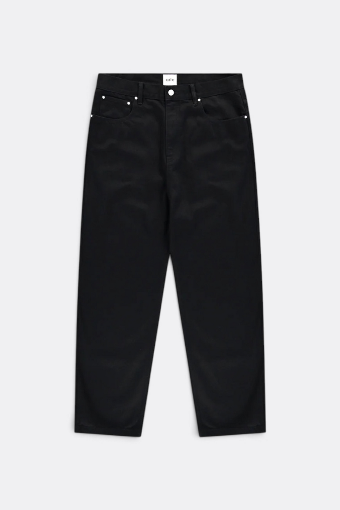ARTE ANTWERP Ease Denim Pant Black Denim | Pantalon Coton Oversize | Edgar Bdx